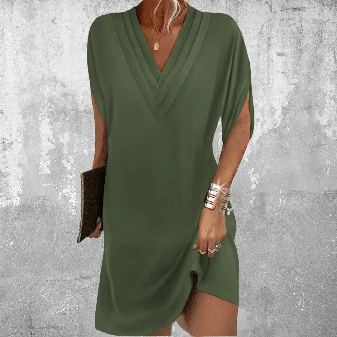 Amelia | Elegant Relaxed-Fit Dress for Effortless Everyday Comfort