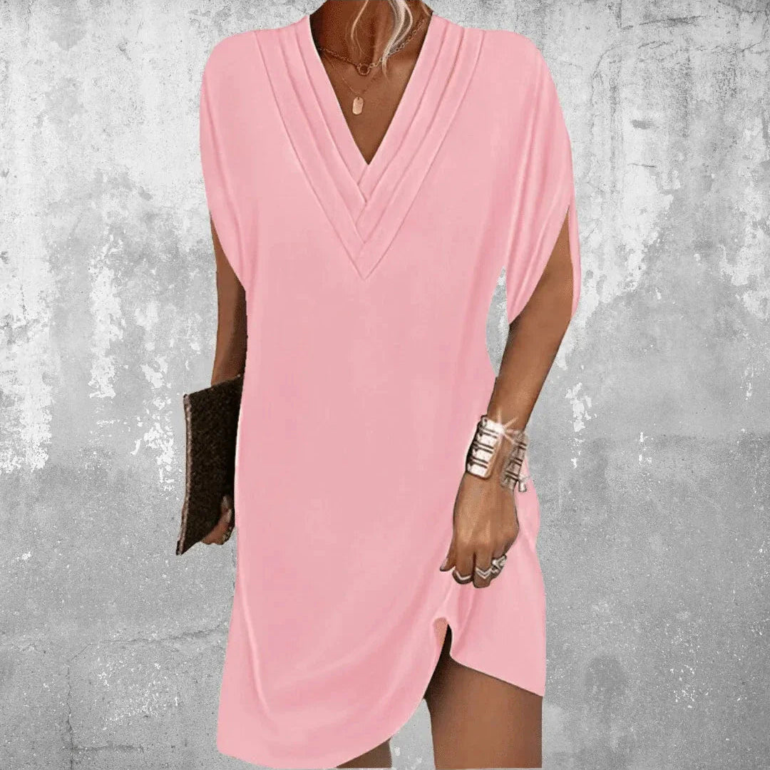 Amelia | Elegant Relaxed-Fit Dress for Effortless Everyday Comfort