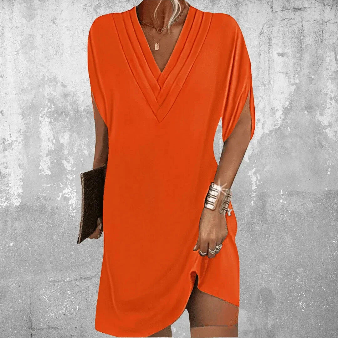 Amelia | Elegant Relaxed-Fit Dress for Effortless Everyday Comfort