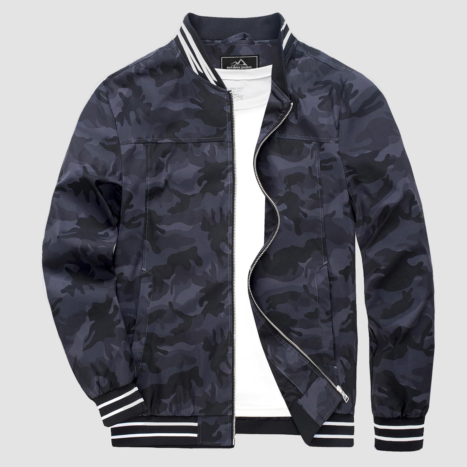 Logan | Lightweight Bomber Jacket for Comfortable Daily Wear