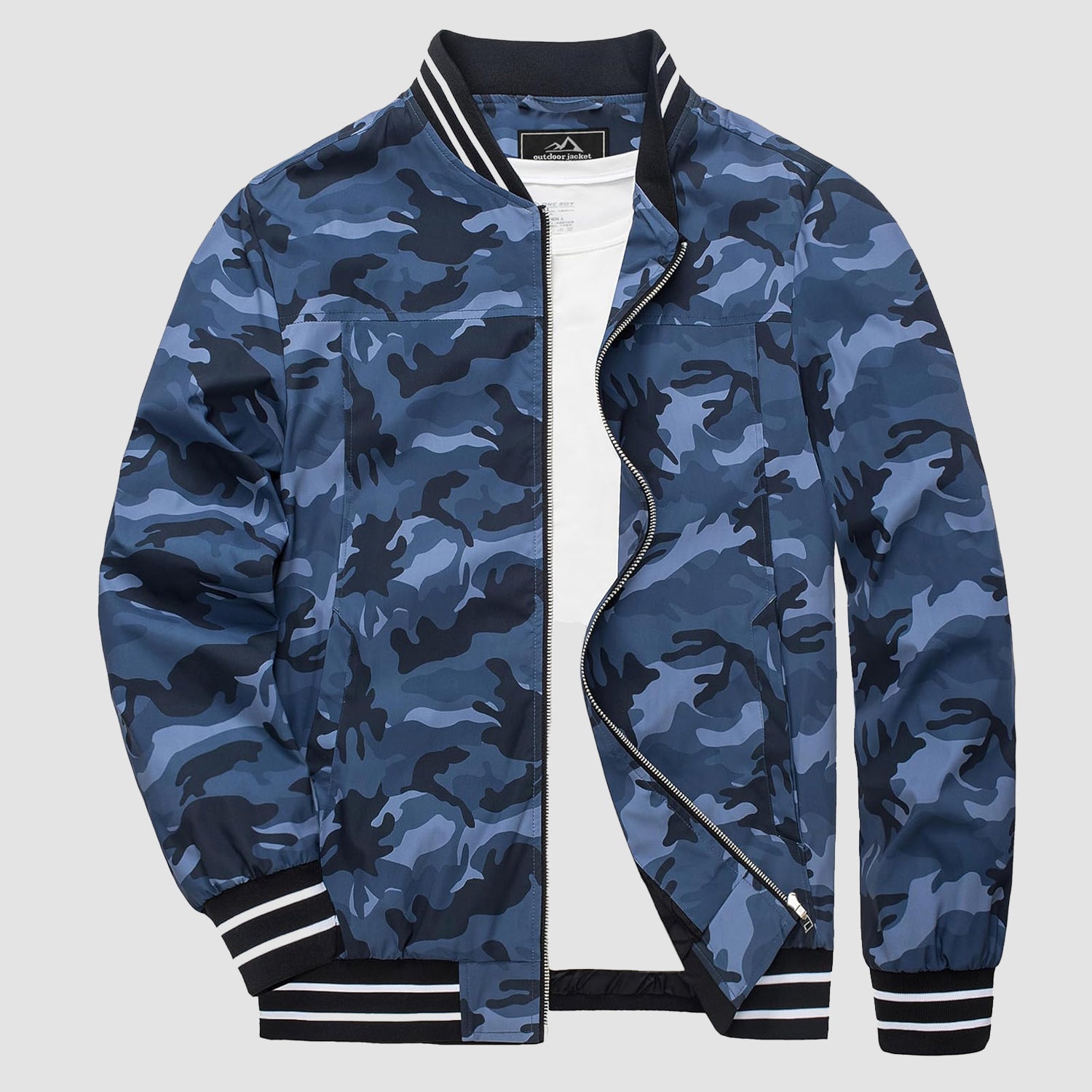 Logan | Lightweight Bomber Jacket for Comfortable Daily Wear
