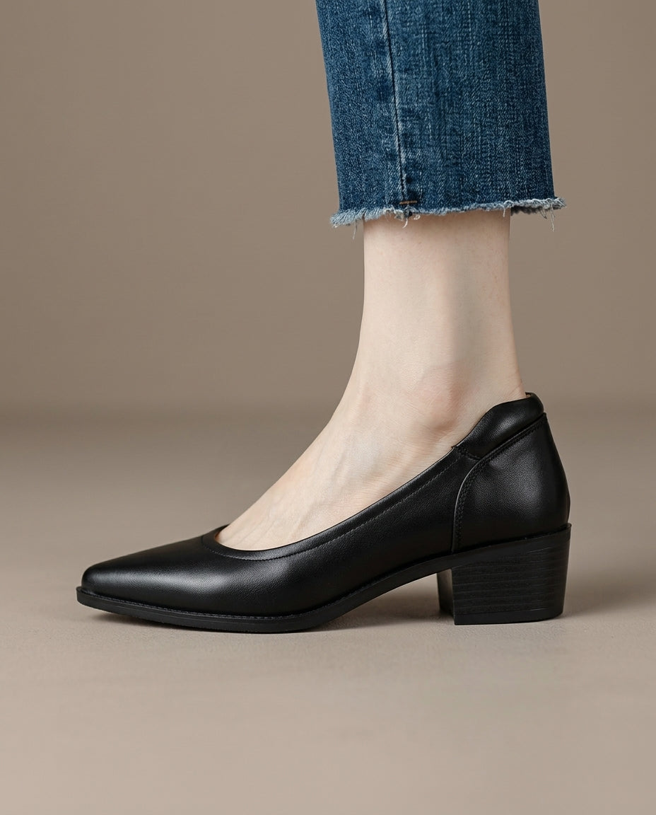 Clara Block Heels