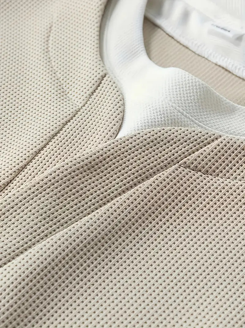 Aldous | Comfortable Waffle-Knit Long Sleeve for Everyday Wear