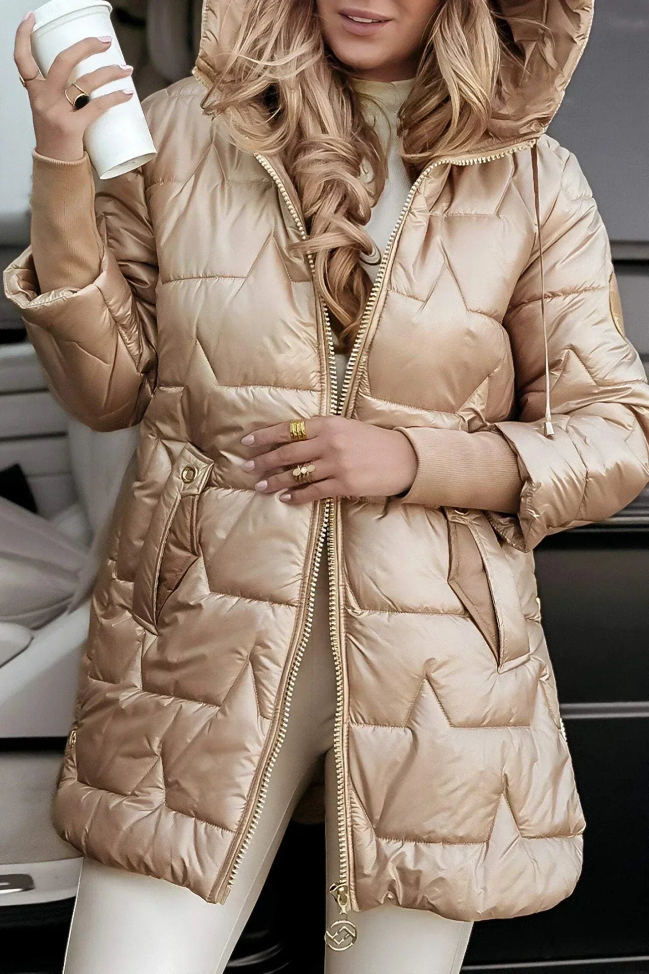 Chivelle | Lightweight Hooded Coat for Everyday Comfort