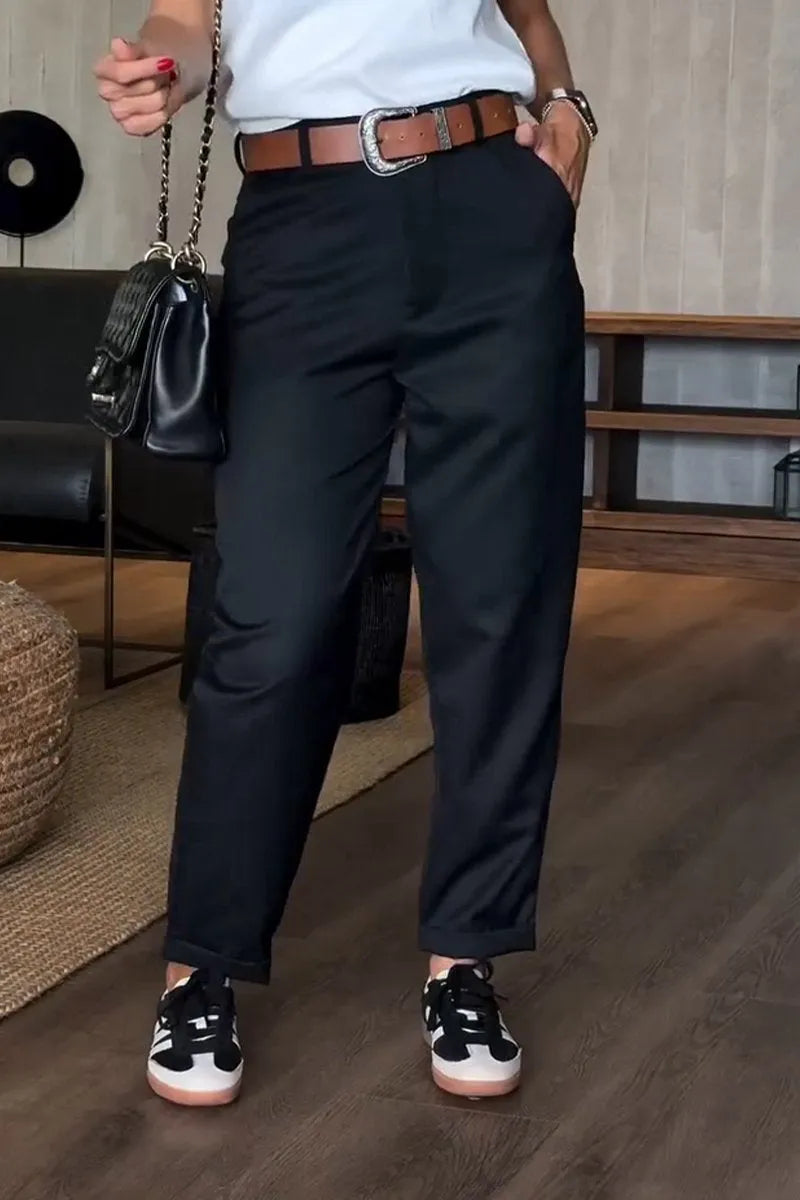 Mathilda | Classic Stripe Trousers for Everyday Style