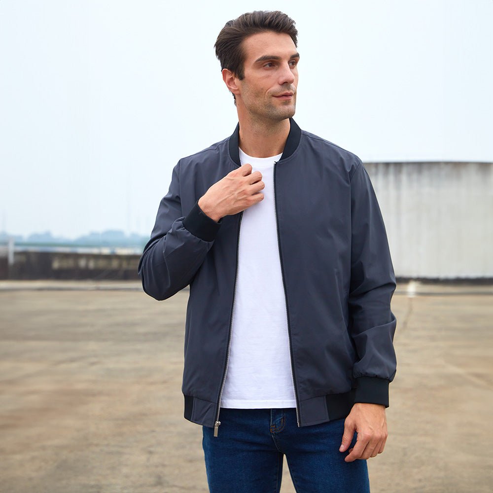 Landon | Lightweight Bomber Jacket for Comfortable Daily Wear