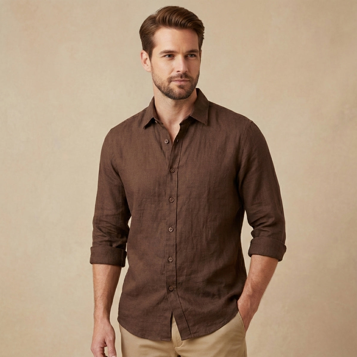 Zurich | Lightweight Linen Shirt for Cool, Everyday Comfort