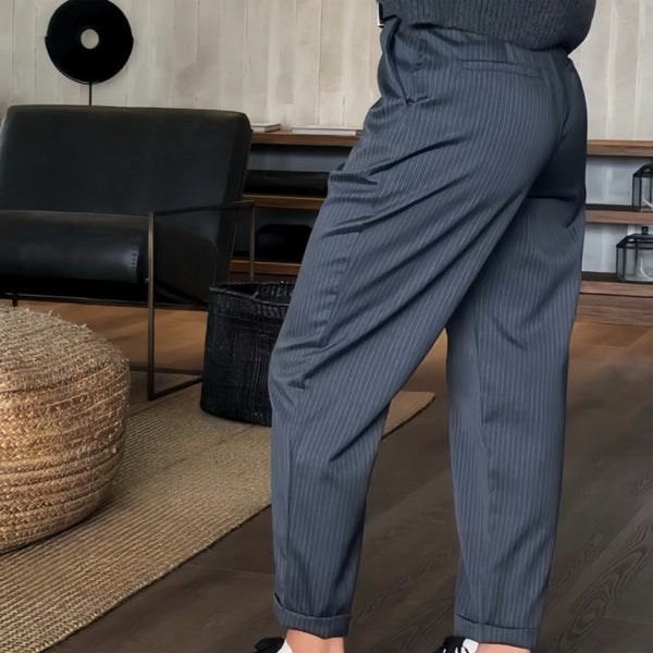 Mathilda | Classic Stripe Trousers for Everyday Style