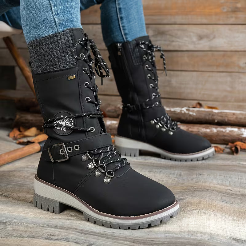 FrostLuxe™ | Waterproof Winter Boots with Comfort