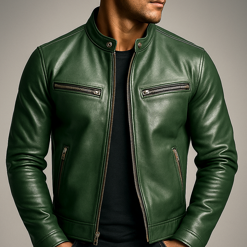Windsor | Classic Leather Jacket for Timeless Everyday Wear
