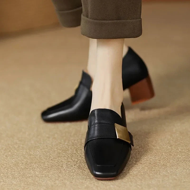 Cassy | Slip-On Heels with Easier Foot Placement