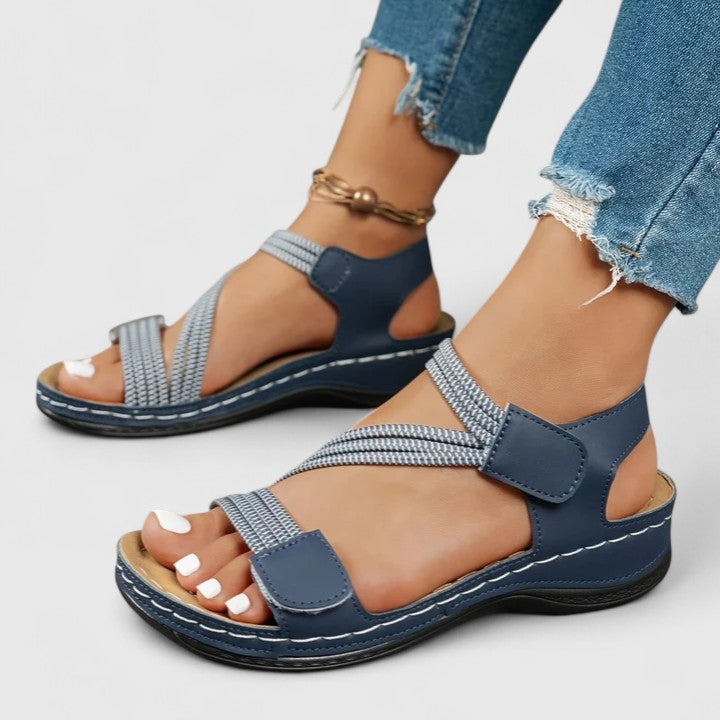 Olivia | Orthopedic Crisscross Comfort Sandals