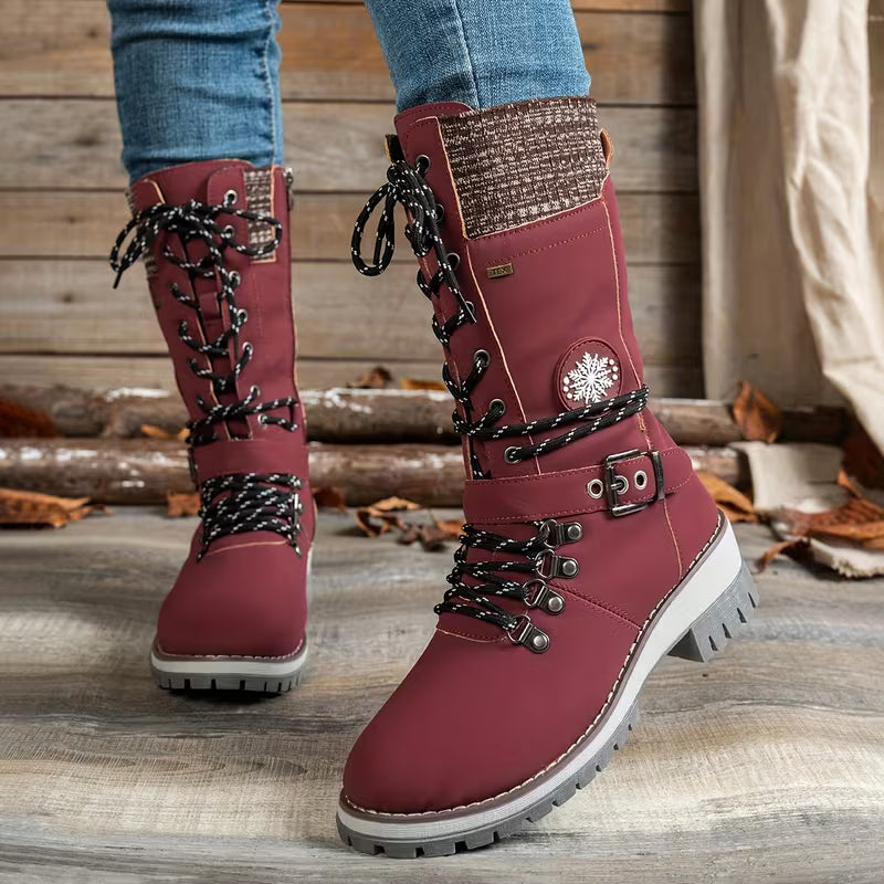 FrostLuxe™ | Waterproof Winter Boots with Comfort
