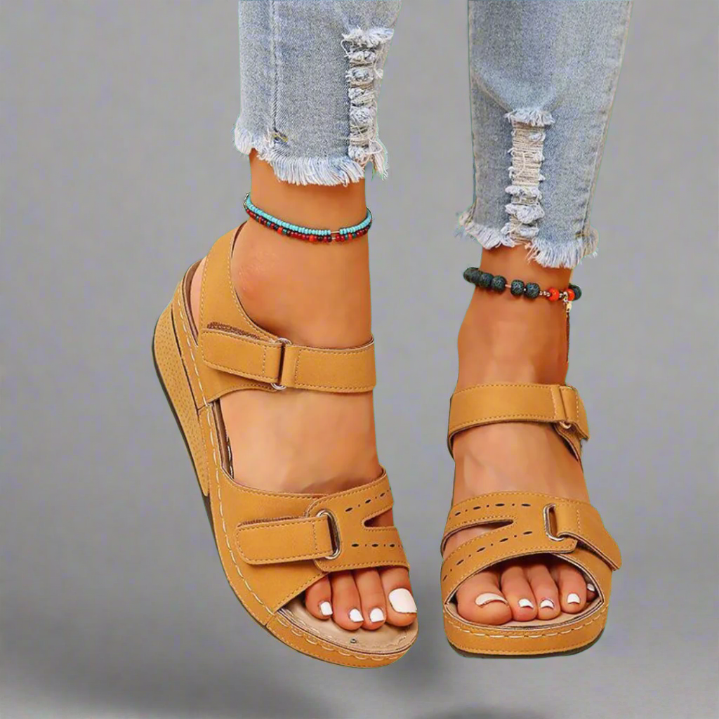 Gudula | Elegant premium sandals made from soft premium materials for comfortable summer days