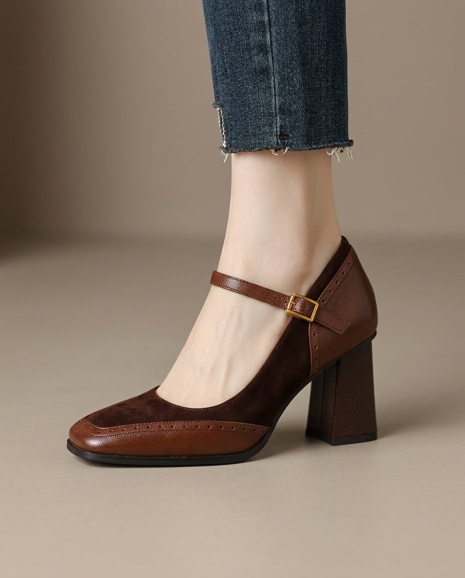 Chloe Block Heels