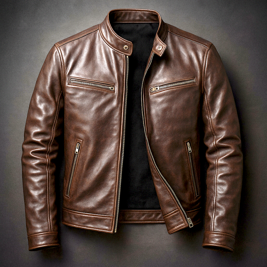 Windsor | Classic Leather Jacket for Timeless Everyday Wear