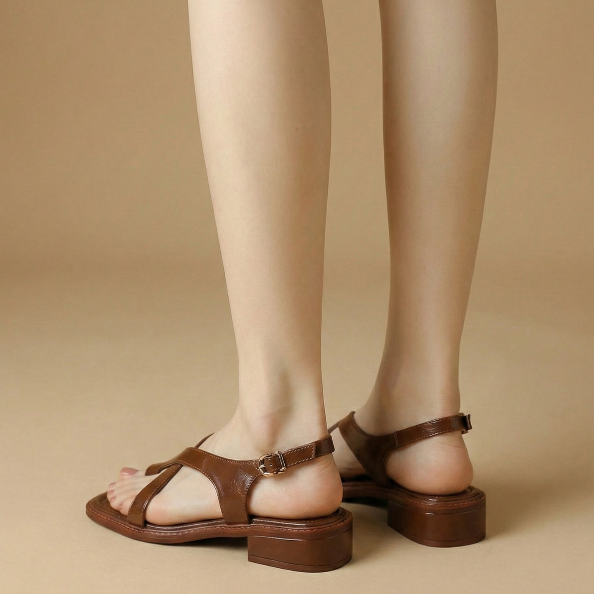 Elira | Cross-Strap Sandals for Secure, Balanced Steps