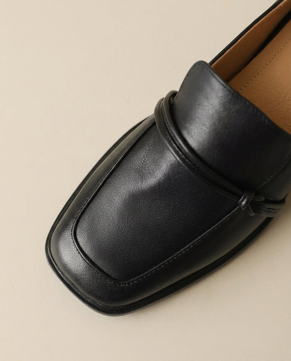 Audrey Leather Loafers