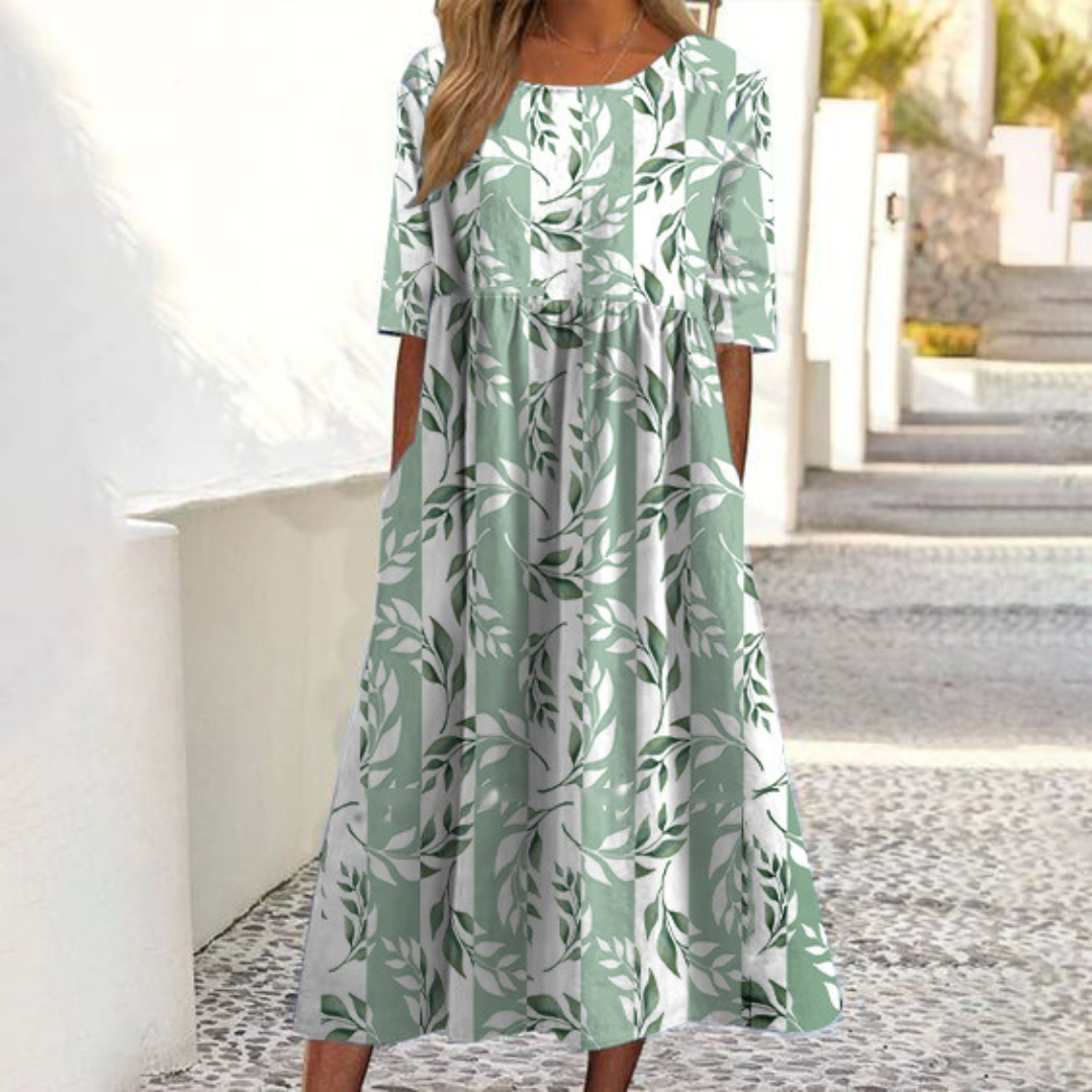 Bohemian Elegance Midi Dress