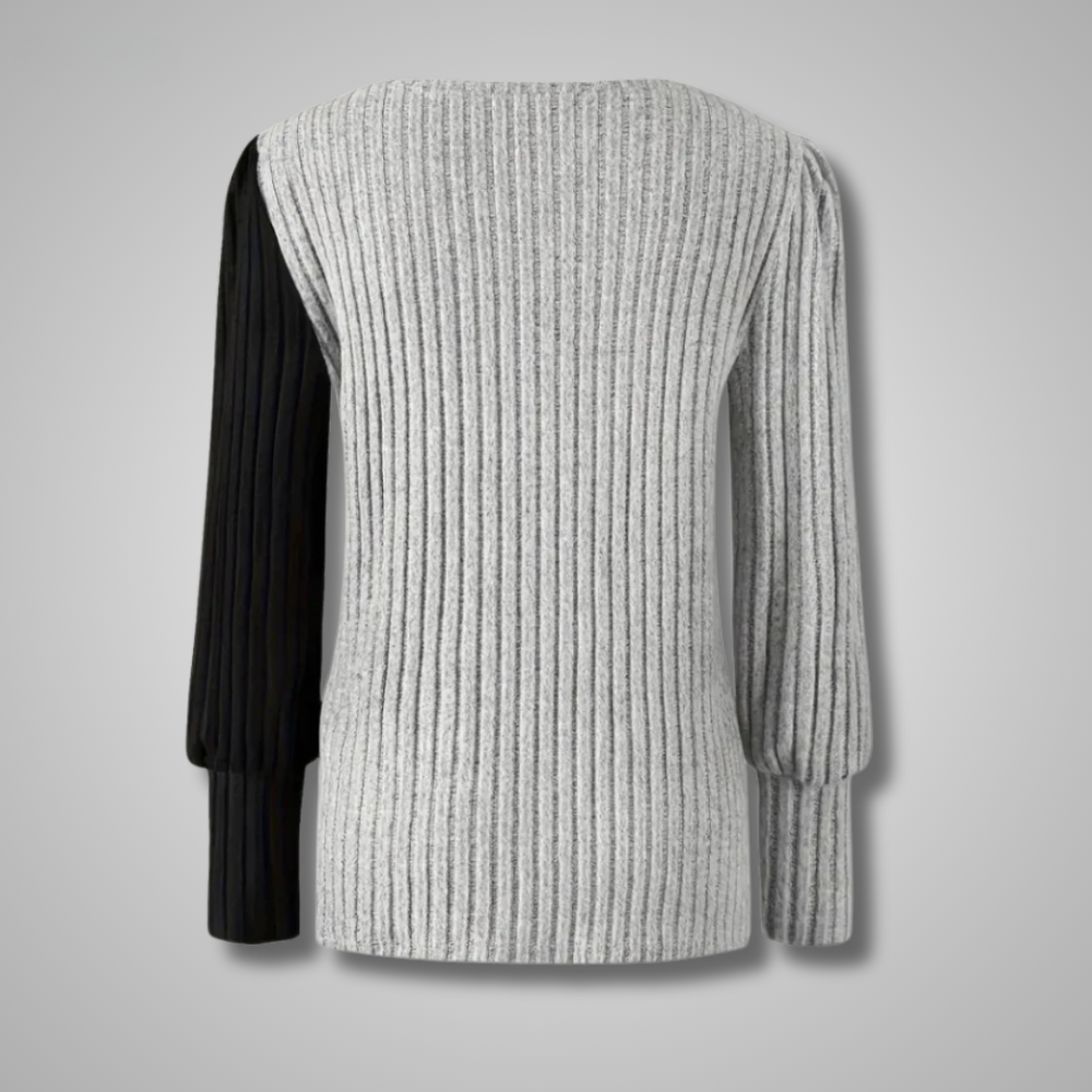 Kaia | elegant button down knit longsleever