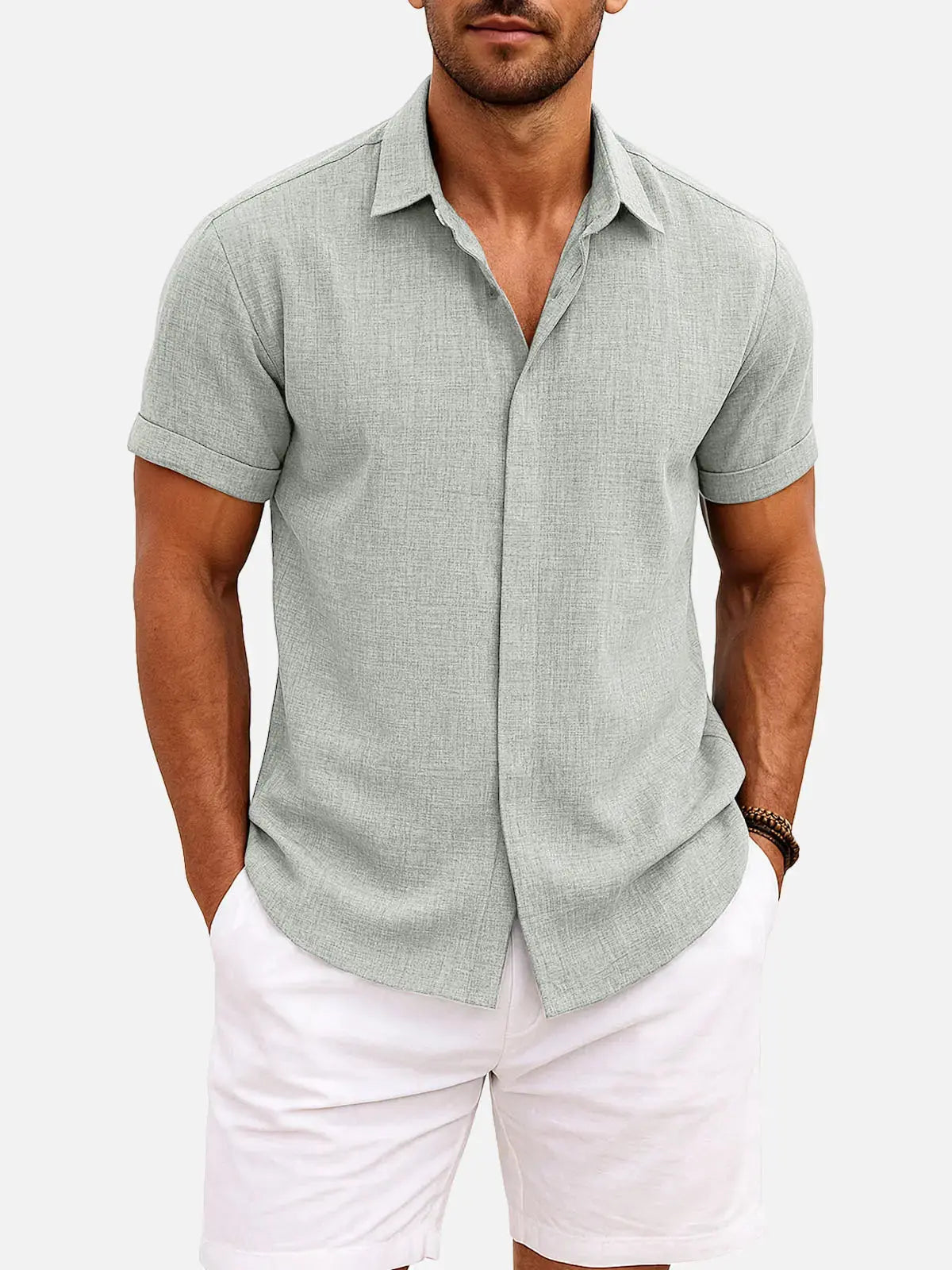 Elias | Breathable Linen-Cotton Shirt for Everyday Comfort