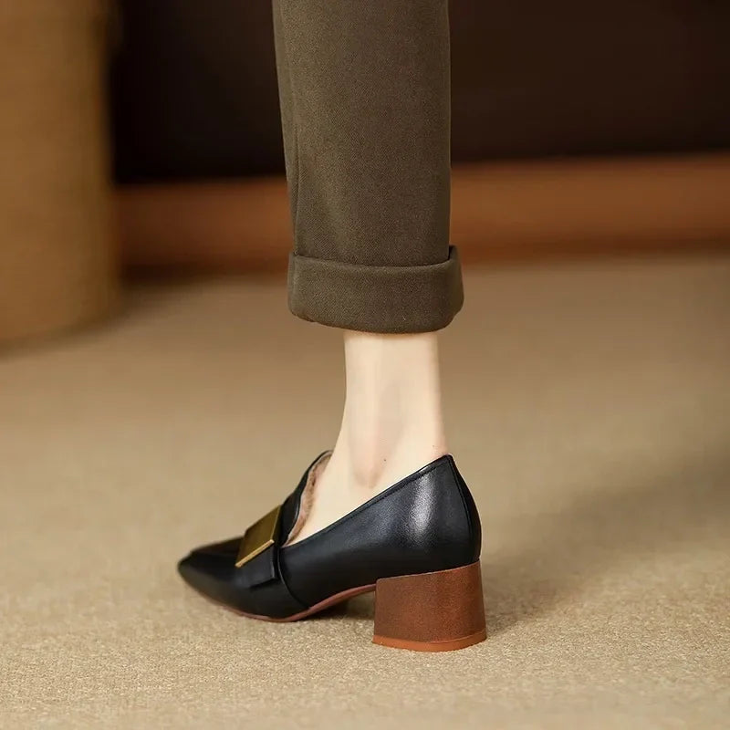 Cassy | Slip-On Heels with Easier Foot Placement