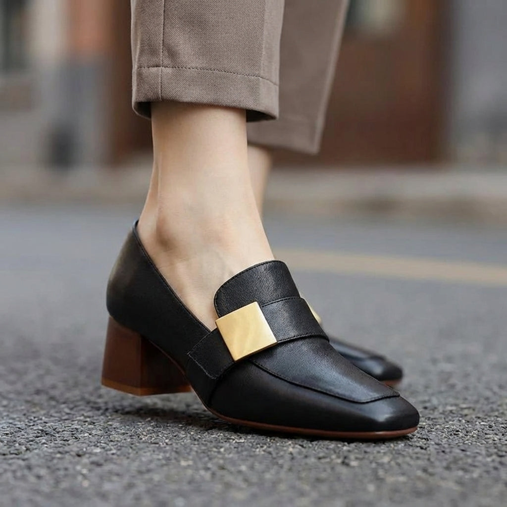 Cassy | Slip-On Heels with Easier Foot Placement