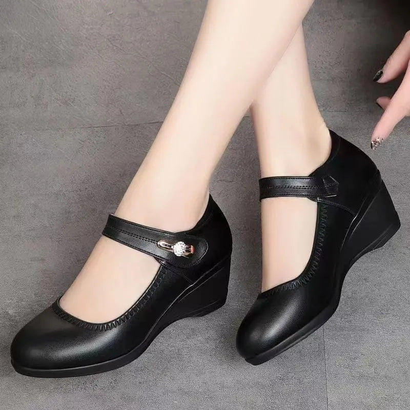 Lydia | Elegant Comfort Shoes with Supportive Mid-Heel