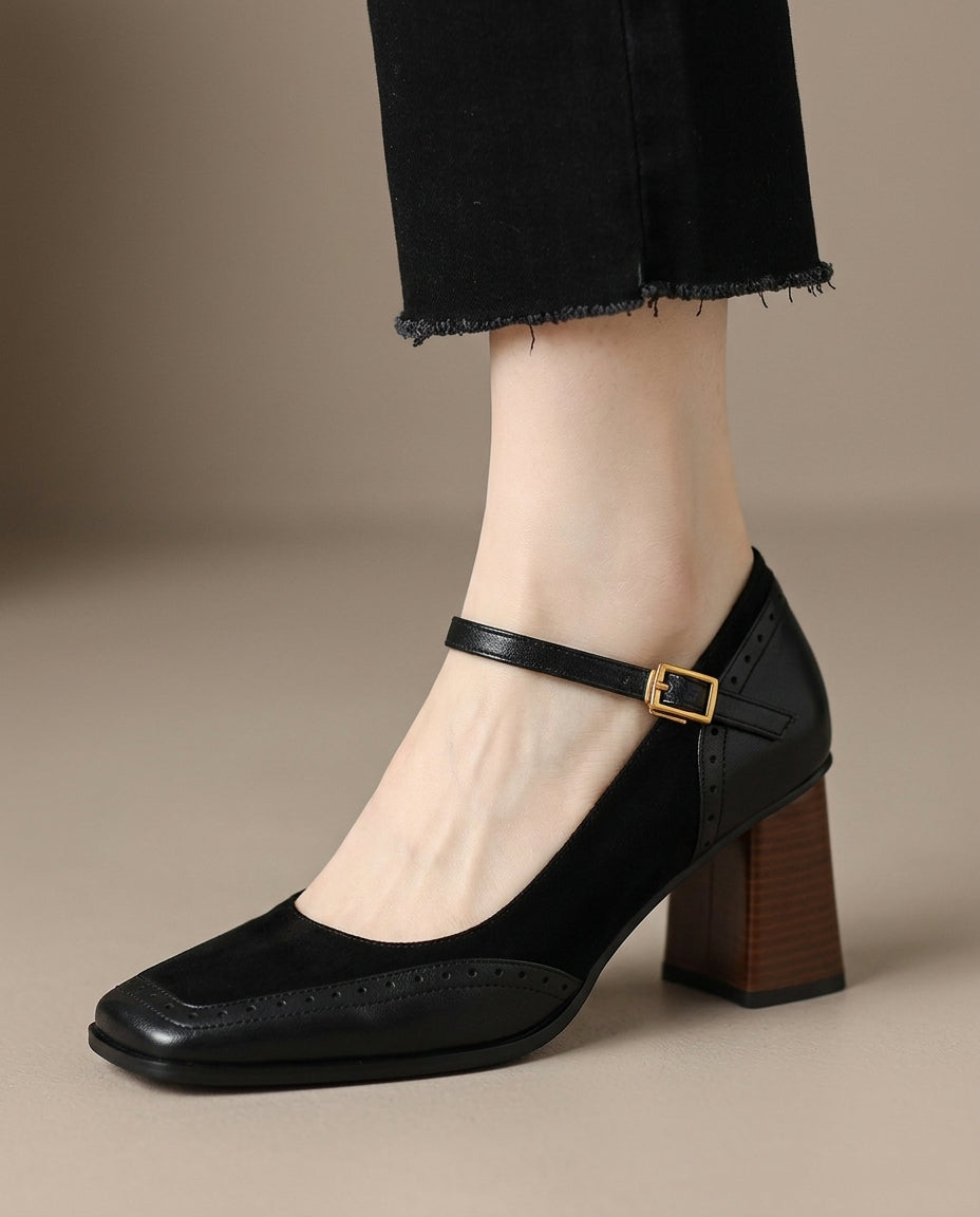 Chloe Block Heels