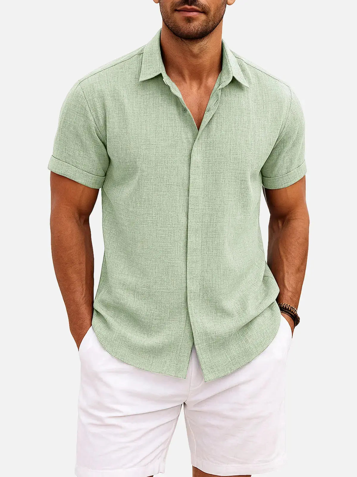 Elias | Breathable Linen-Cotton Shirt for Everyday Comfort