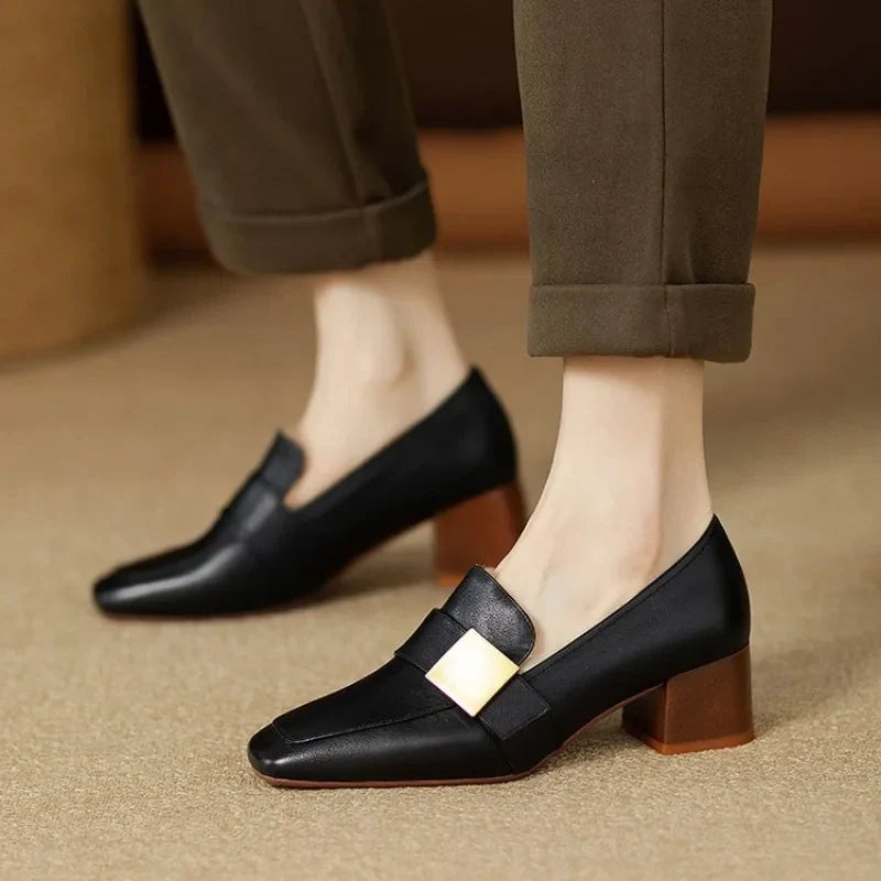 Cassy | Slip-On Heels with Easier Foot Placement