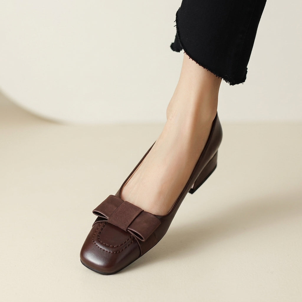 Eleanor Bow Pumps