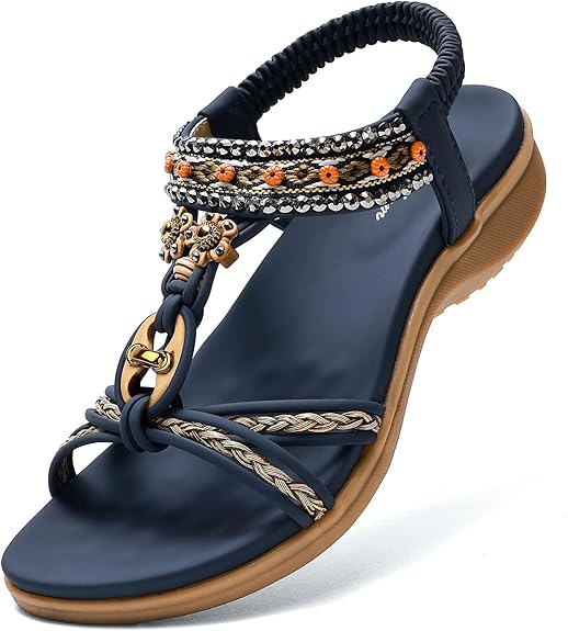 Luna | Bohemian Comfort Arch-Support Sandals