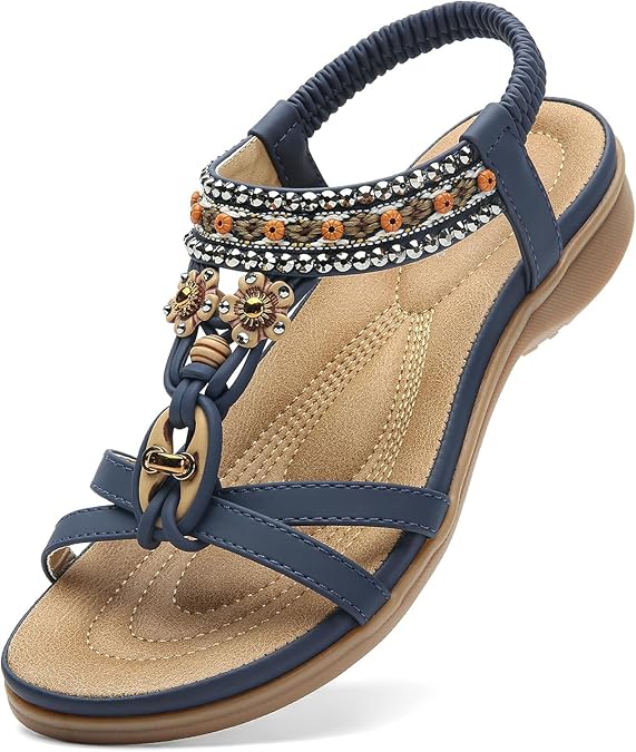 Luna | Bohemian Comfort Arch-Support Sandals