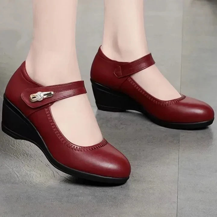 Lydia | Elegant Comfort Shoes with Supportive Mid-Heel