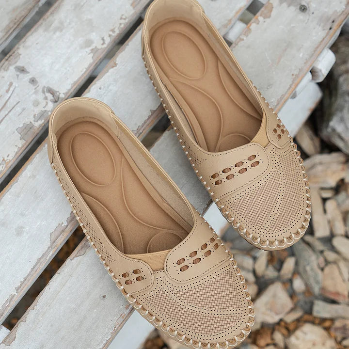 Paulette | Cushioned Flats That Stop Foot Pain Before It Starts