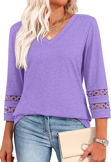 Clara | V-Neck Blouse for Comfortable Everyday Style