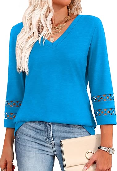 Clara | V-Neck Blouse for Comfortable Everyday Style