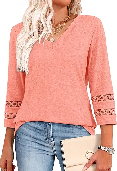 Clara | V-Neck Blouse for Comfortable Everyday Style