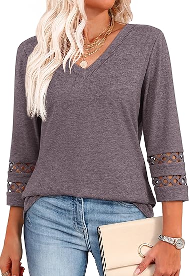 Clara | V-Neck Blouse for Comfortable Everyday Style