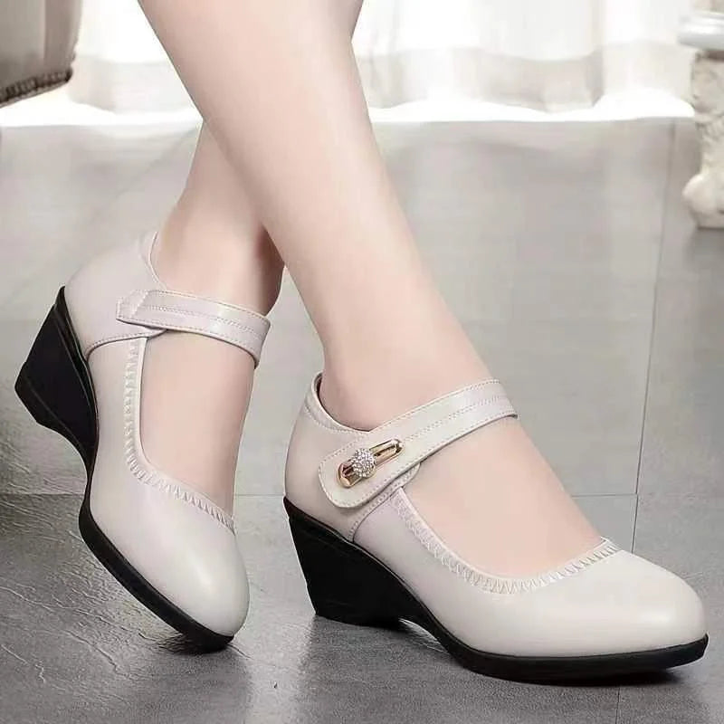 Lydia | Elegant Comfort Shoes with Supportive Mid-Heel