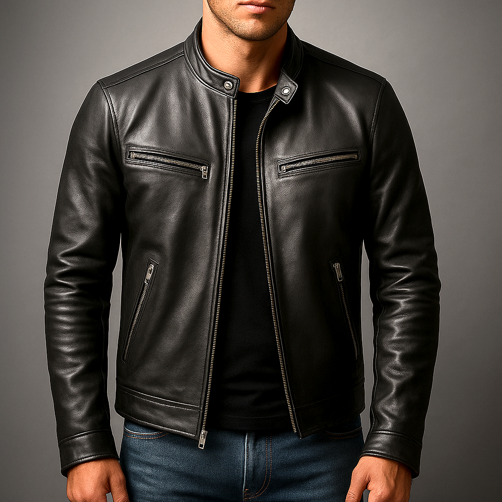 Windsor | Classic Leather Jacket for Timeless Everyday Wear
