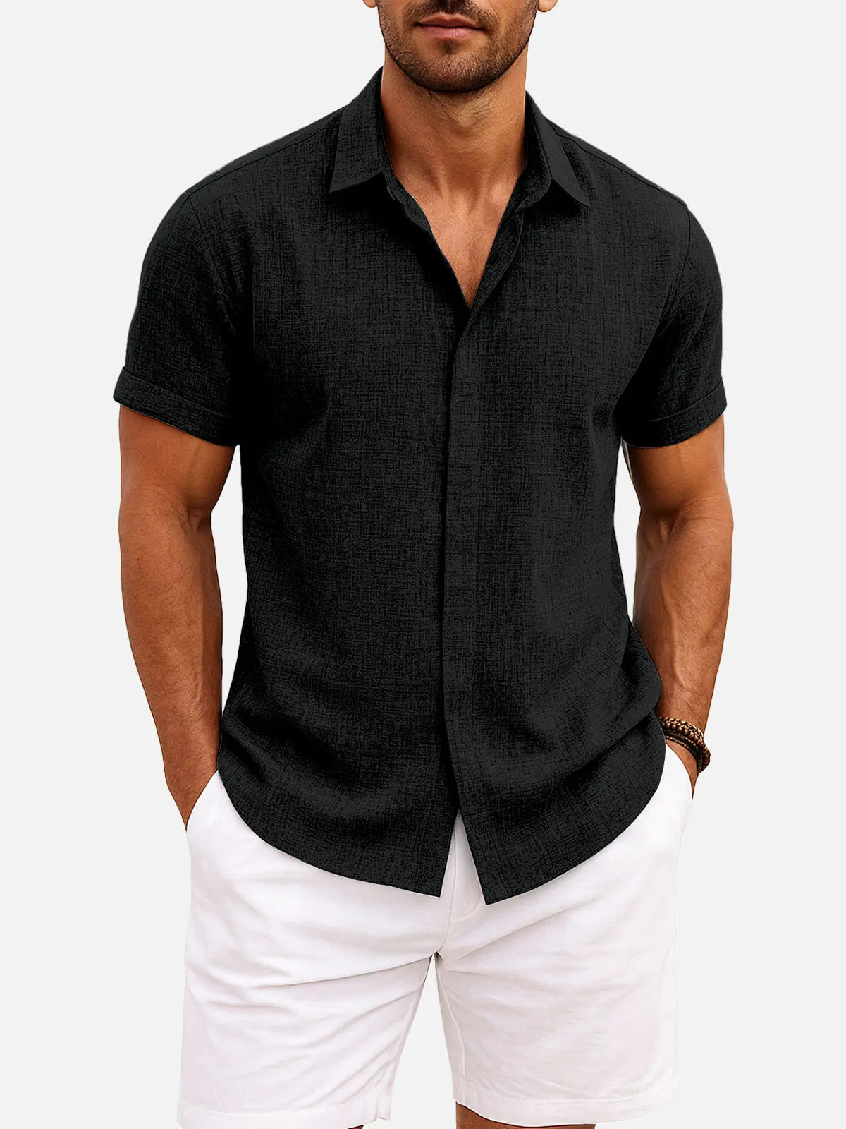 Elias | Breathable Linen-Cotton Shirt for Everyday Comfort