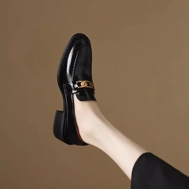 Geneva Block Heel Loafers