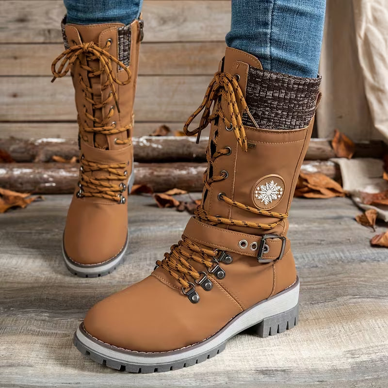 FrostLuxe™ | Waterproof Winter Boots with Comfort