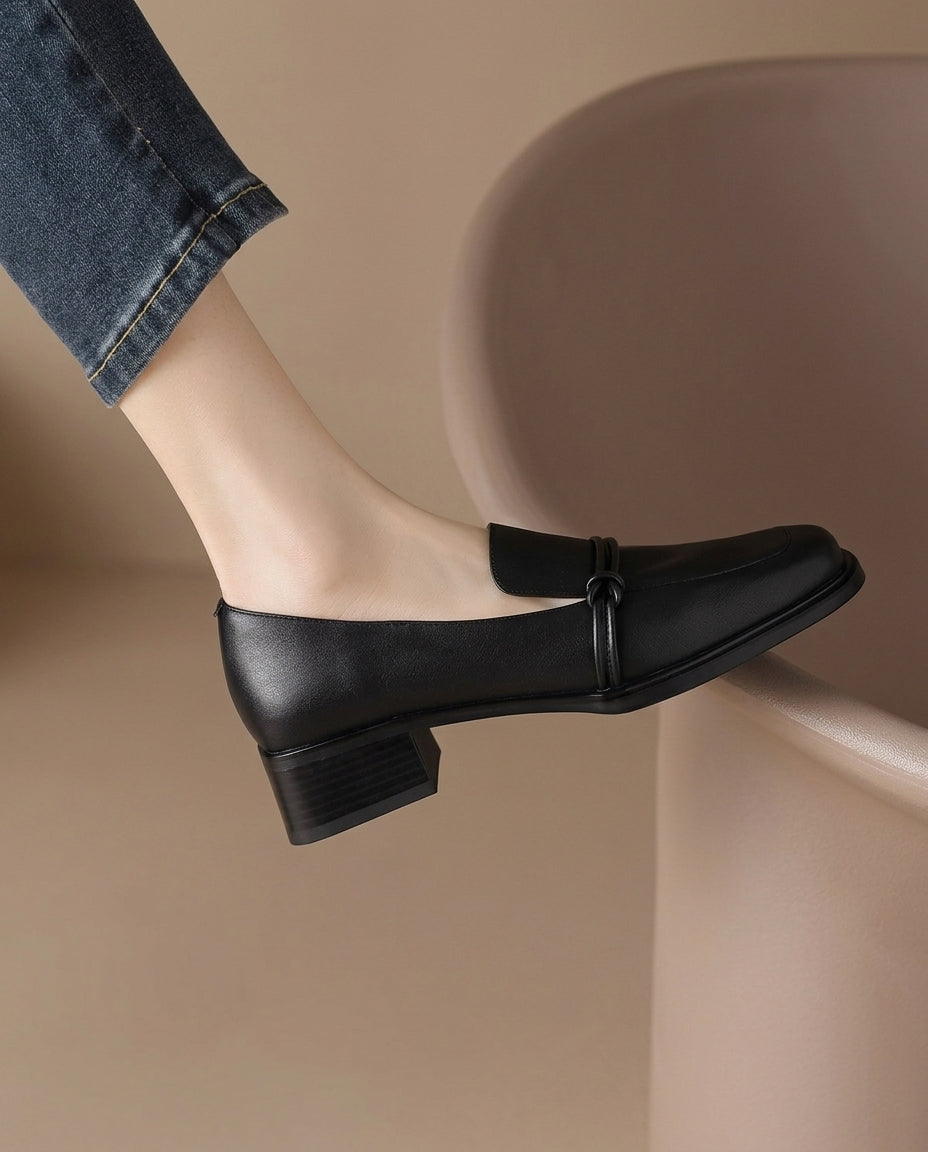 Audrey Leather Loafers