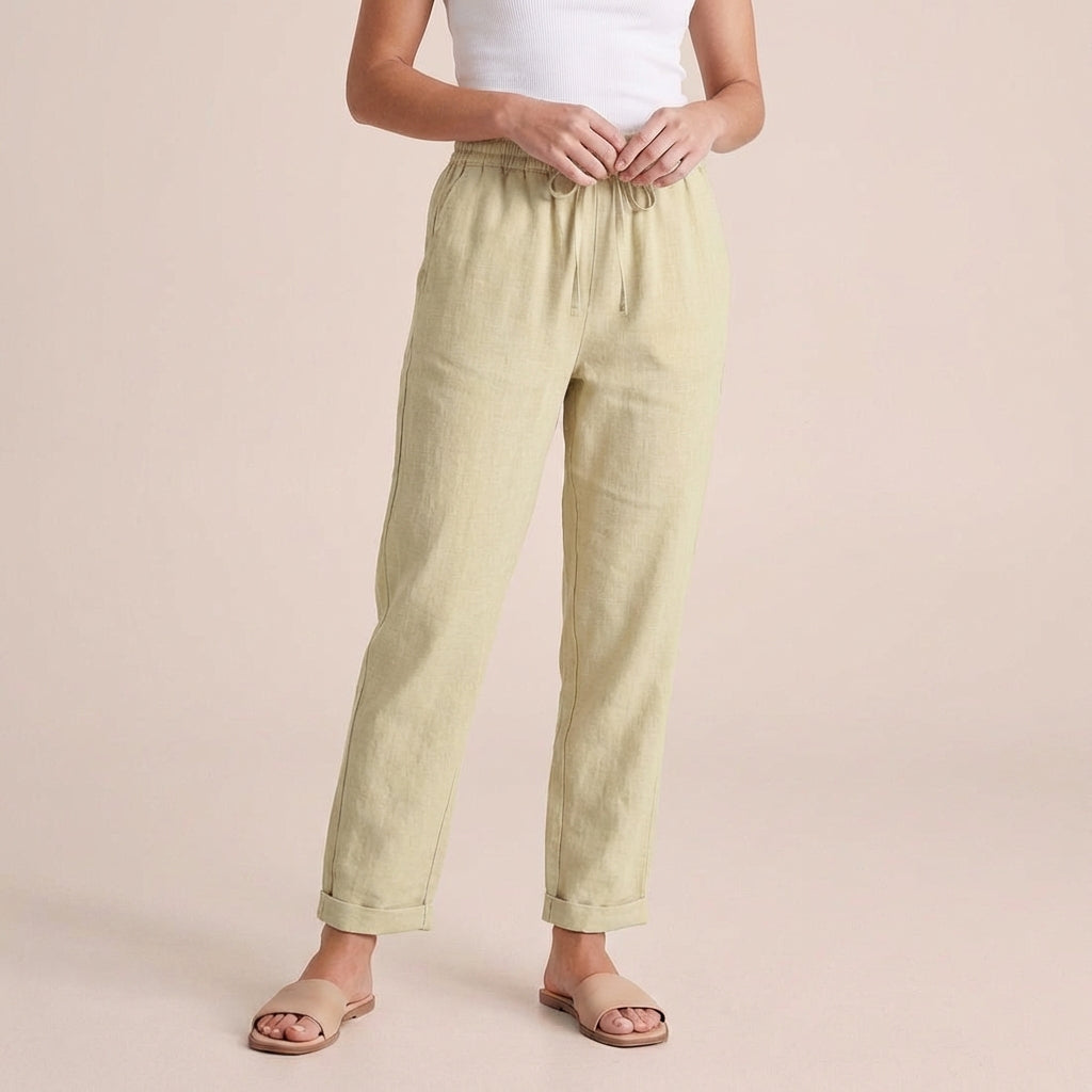 Amelia | Lightweight Relaxed-Fit Summer Trousers