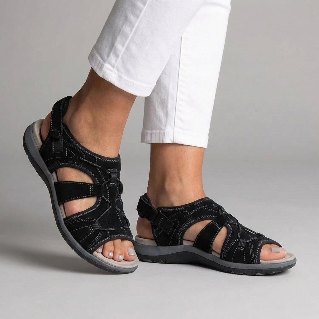 Lena | Supportive Travel Sandals for All-Day Walking
