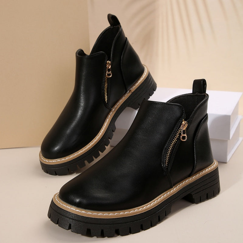 Katrina | Ankle Boots in Leather