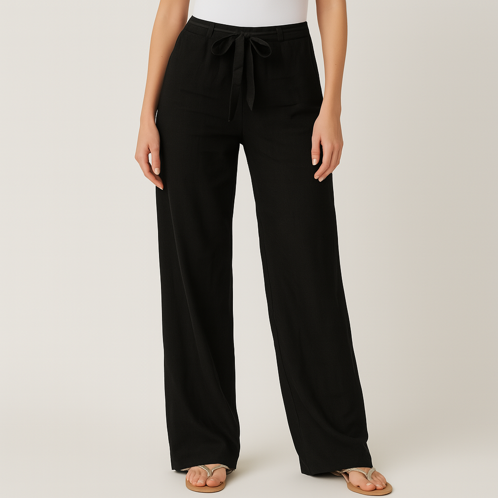 Victora | Lightweight Linen Drawstring Pants